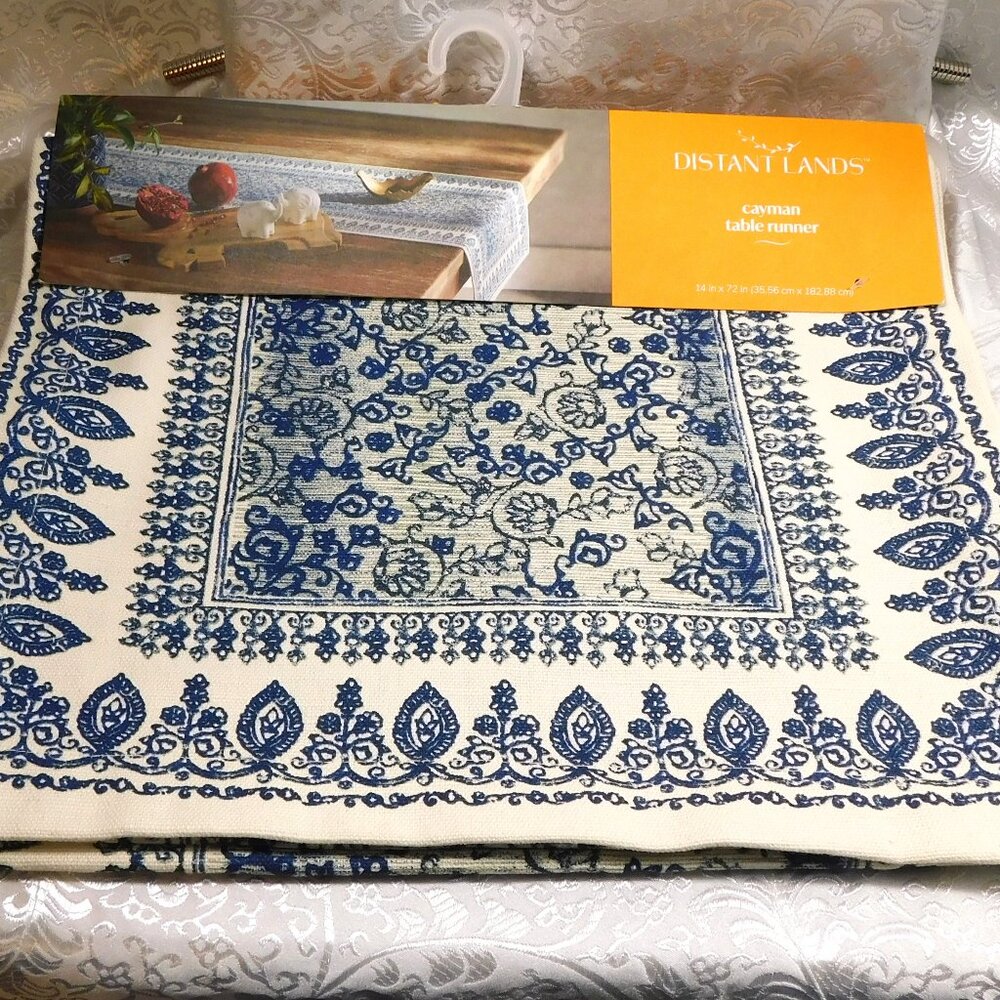 Distant Lands Brand New Cayman Table Runner
